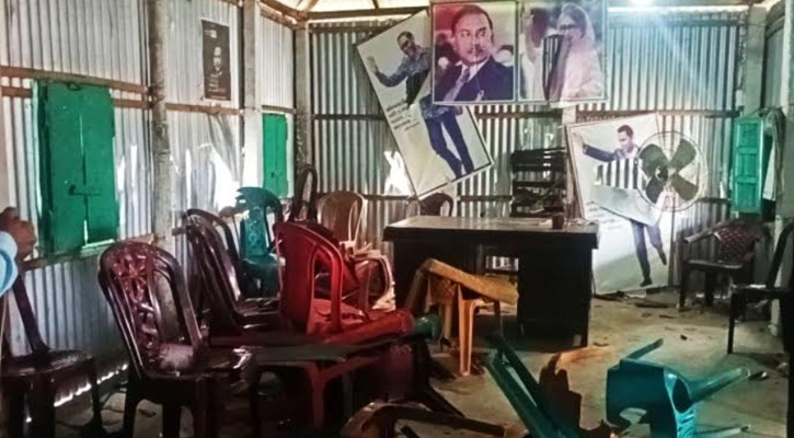 সরিষাবাড়ীতে বিএনপির দলীয় কার্যালয়সহ বাড়িঘর-ব্যবসা প্রতিষ্ঠান ভাঙচুর