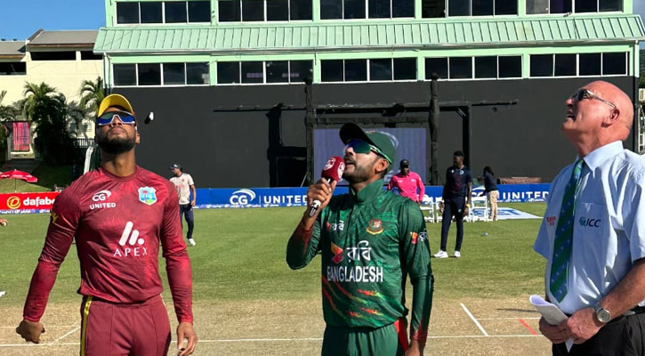 টস হেরে ব্যাটিংয়ে বাংলাদেশ