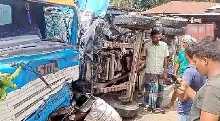 লালপুরে আমের ট্রাকের মুখোমুখি সংঘর্ষে আহত-৮