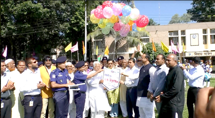 নানা আয়োজনে কুড়িগ্রামে কমিউনিটি পুলিশিং ডে পালিত