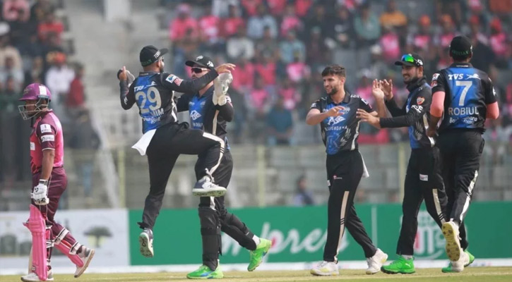 সাকিব-মাশরাফি জুটিতে সিলেটের সংগ্রহ ৯২ রান
