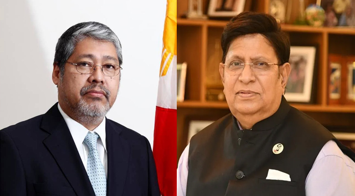 ড. মোমেনকে ফিলিপাইনের পররাষ্ট্রমন্ত্রীর অভিনন্দন