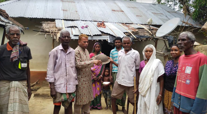 মাধবপুরে পাকিস্তানি হানাদার বাহিনীর ধাতব টুপি উদ্ধার