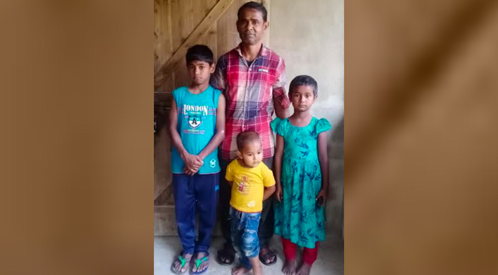 অভাবে এক যুগ ধরে মানসিক প্রতিবন্ধী ছেলেকে চিকিৎসা করাতে পারছেন না বাবা