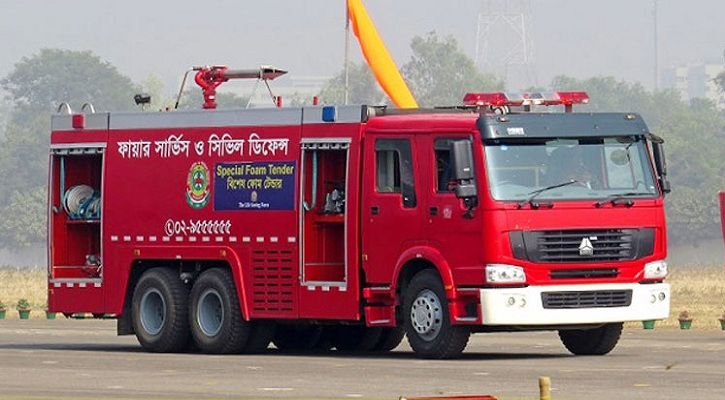 রাজধানীর চকবাজারে আগুন, নিয়ন্ত্রণে ৭ ইউনিট