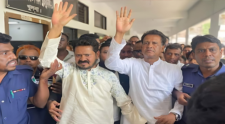 নাশকতা মামলায় আজিজুল বারী হেলাল, এজাজসহ বিএনপি‍‍`র ৮ নেতা কারাগারে
