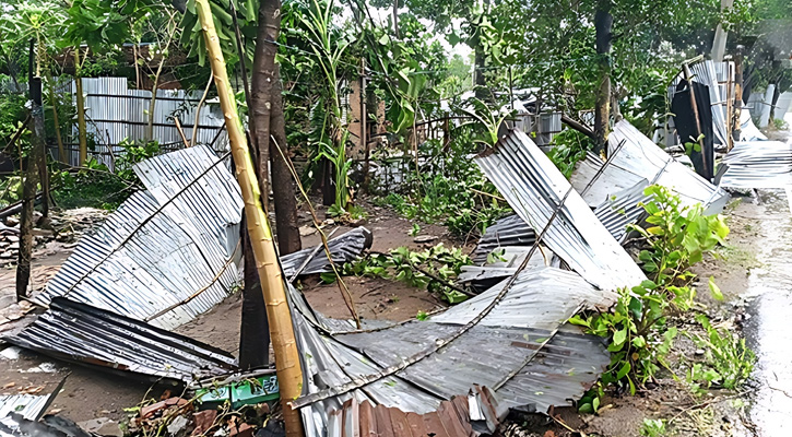 মোখার তাণ্ডবে সেন্টমার্টিনের ৮০ ভাগ স্থাপনা ক্ষতিগ্রস্ত