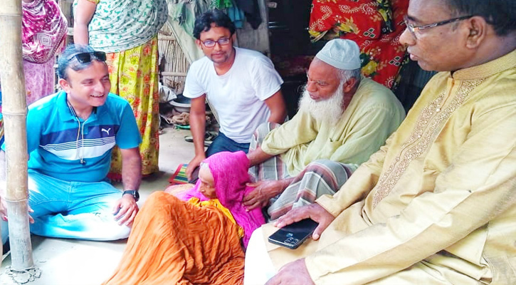 ইউএনও’র হস্তক্ষেপে মা ফিরলো কোটিপতি ছেলের কাছে