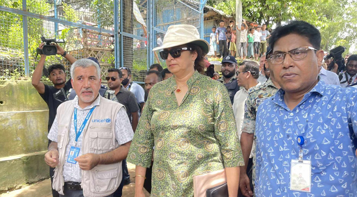 রোহিঙ্গা ক্যাম্প পরিদর্শনে মার্কিন প্রতিনিধিদল