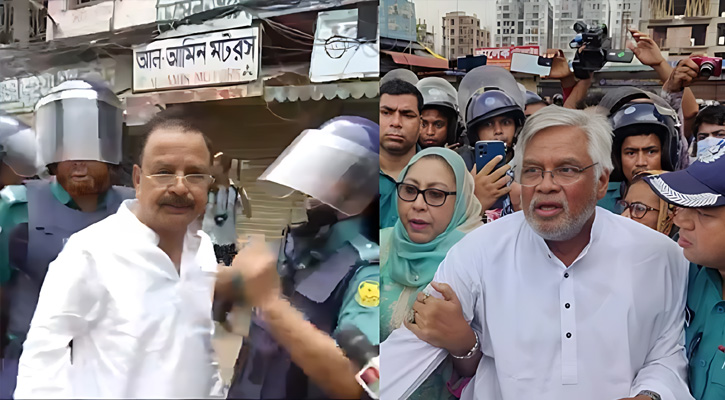 বিএনপির বেশ কয়েকজন নেতাকর্মী আটক, ডিবি কার্যালয়ে গয়েশ্বর