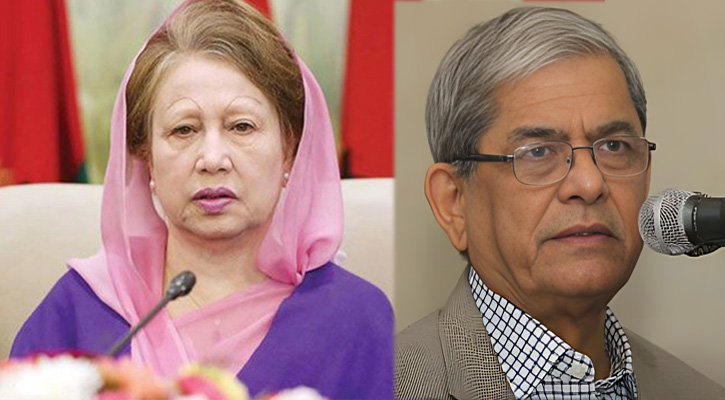 খালেদা জিয়ার সঙ্গে দেখা করতে ফিরোজায় মির্জা ফখরুল
