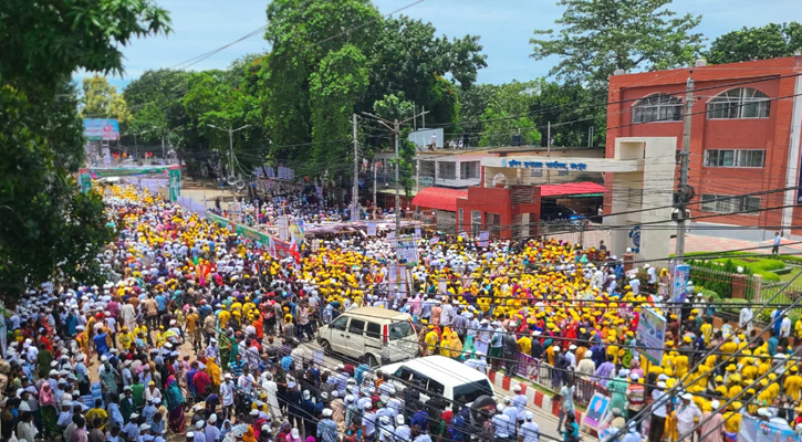 প্রধানমন্ত্রীর জনসভা শুরু