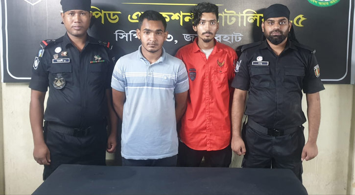 জয়পুরহাটে মামলার ৮ ঘণ্টার মধ্যেই ধর্ষণ মামলার প্রধান আসামীসহ দুইজন আটক