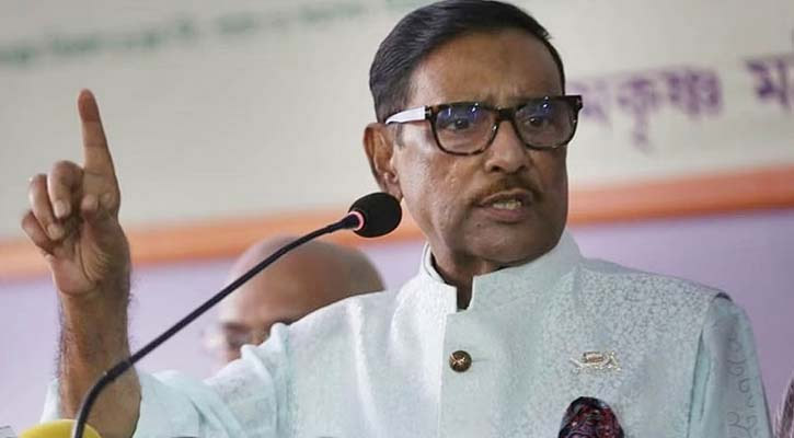 আসলে আসুন, না হলে জ্বালাও পোড়াও করবেন না: কাদের