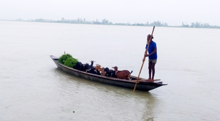 তিস্তার পানি বিপৎসীমার ৪১ সেন্টিমিটারের ওপরে