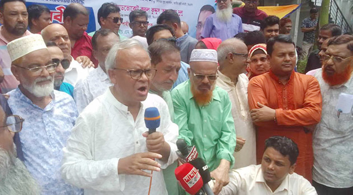 মামলা দিয়ে রাজনৈতিক তরঙ্গ ও আন্দোলন থামানো যাবে না: রিজভী