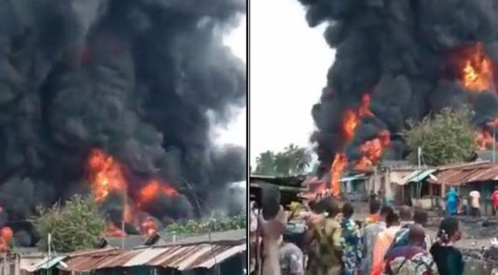 বেনিনে অবৈধ জ্বালানি ডিপোতে বিধ্বংসী বিস্ফোরণে নিহত ৩৫