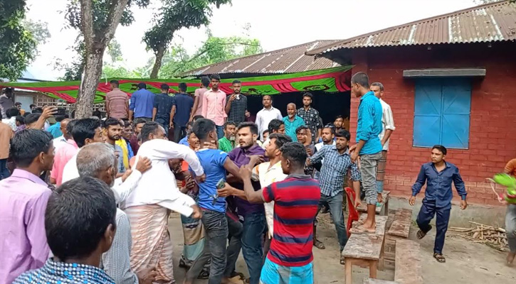বালিয়াডাঙ্গীতে বিএনপি‍‍`র দুইপক্ষের মধ্যে সংঘর্ষ, আহত ৫