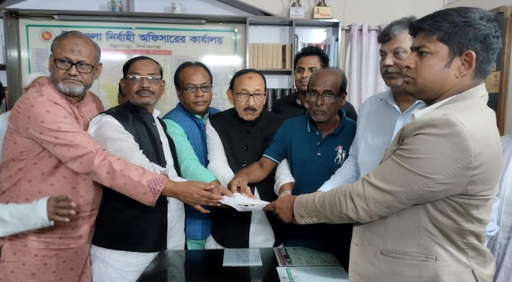 সিরাজগঞ্জ-৪ আসনে ৩ প্রার্থীর মনোনয়নপত্র দাখিল