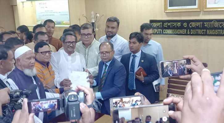 পঞ্চগড়ে ২০ প্রার্থীর মনোনয়নপত্র দাখিল