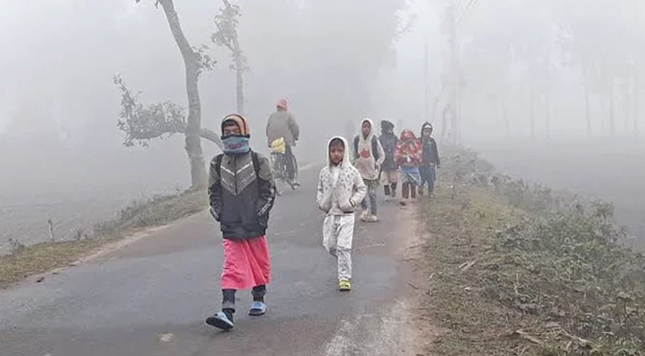 তীব্র শীতে প্রাথমিকের ক্লাসের সময় পরিবর্তন