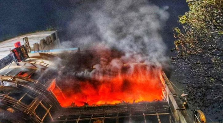 বেইলি রোডে আগুনের ঘটনায় পুলিশের মামলা