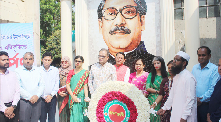 লক্ষ্মীপুরে নানান আয়োজনের মধ্যে দিয়ে পালিত হচ্ছে বঙ্গবন্ধুর জন্মবার্ষিকী ও জাতীয় শিশু দিবস