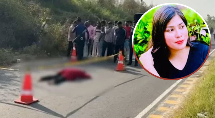মহাসড়কে মুখ থুবড়ে পড়ে থাকা গুলিবিদ্ধ তরুণীর পরিচয় মিলেছে
