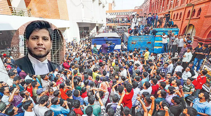 ৭ দিনের রিমান্ডে আইনজীবী সাইফুল হত্যা মামলার প্রধান আসামি