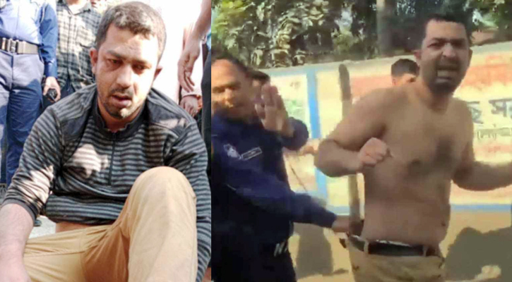 ছাত্রলীগের সাবেক আহ্বায়ককে মারধর করে পুলিশে সোপর্দ