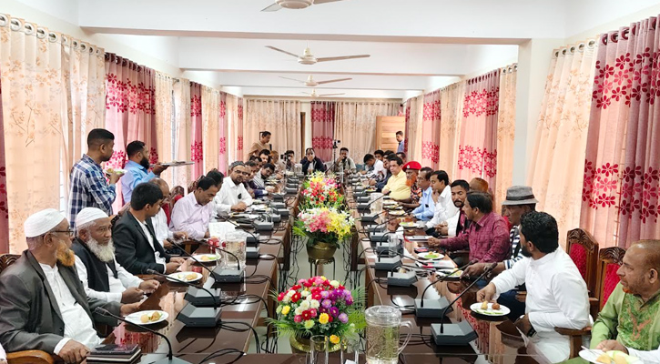 গলাচিপায় মাসিক আইনশৃঙ্খলা সভা অনুষ্ঠিত