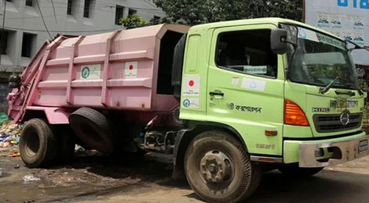 ময়লার গাড়ির ধাক্কায় স্কুলছাত্রের মৃত্যু