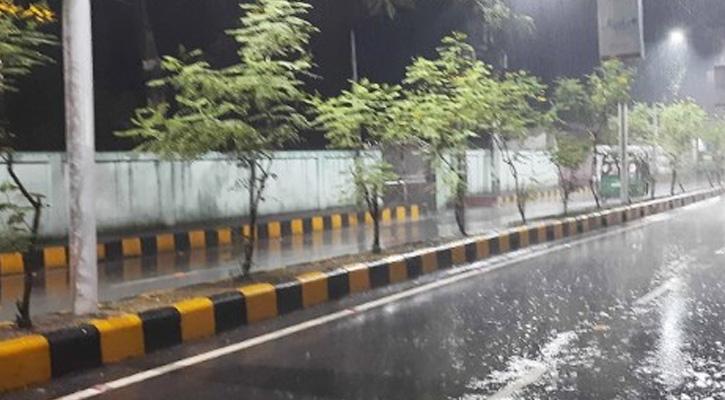 সিলেটে বৃষ্টিতে স্বস্তি