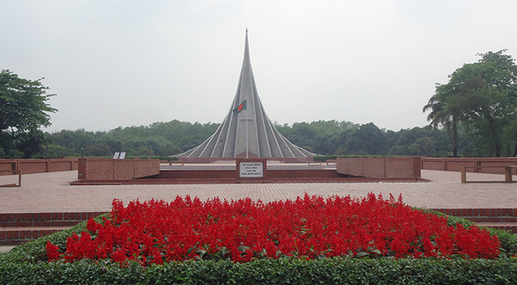 জাতির শ্রেষ্ঠ সন্তানদের শ্রদ্ধা জানাতে প্রস্তুত জাতীয় স্মৃতিসৌধ