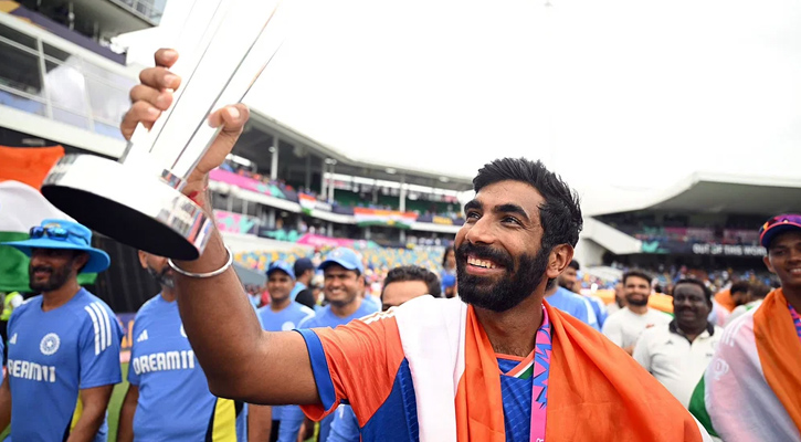 কোনো রান না করেই টুর্নামেন্ট সেরা বুমরাহ