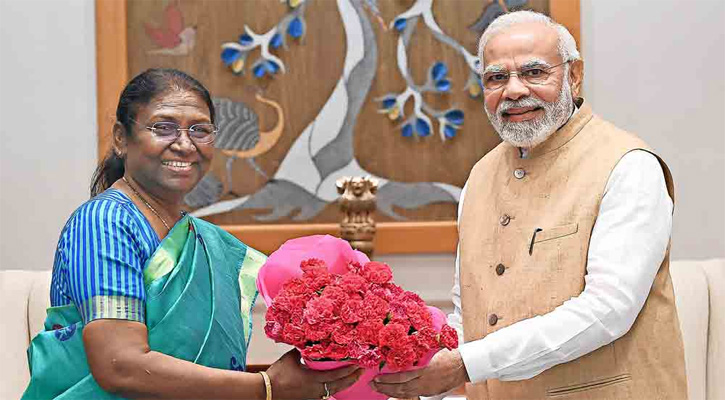 ভারতের প্রথম আদিবাসী প্রেসিডেন্ট দ্রৌপদী মুর্মু