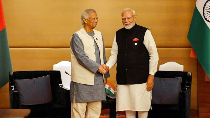 ইউনূস-মোদির বৈঠক : হাসিনার প্রত্যাবর্তন, সীমান্ত হত্যা ও তিস্তা নিয়ে আলোচনা