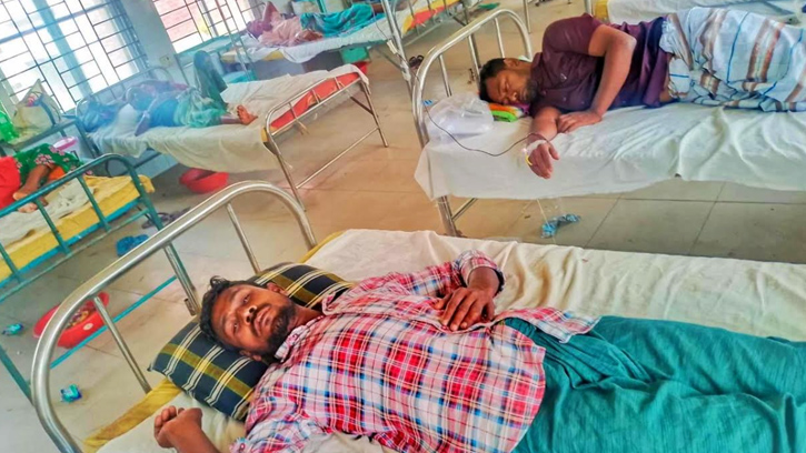 সুন্দরগঞ্জে খংগুয়ার মেলায় চাঁদা না দেয়ায় ব্যবসায়ীকে মারপিট আহত-১