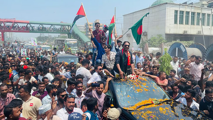 নারায়ণগঞ্জ জেলা ছাত্রদলের সাবেক সভাপতি জাকির কারামুক্ত