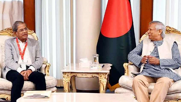 প্রধান উপদেষ্টার সঙ্গে বৈঠকে বিএনপি