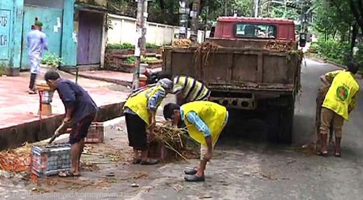 বর্জ্য অপসারণে মাঠে সাড়ে ১৯ হাজার পরিচ্ছন্নতাকর্মী