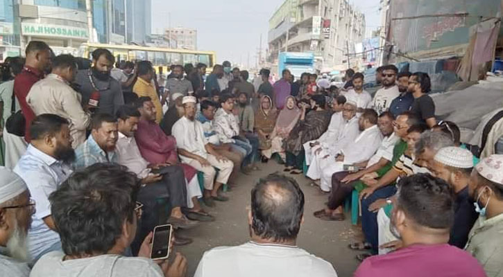 ফের ৪৮ ঘণ্টার অবরোধে চলছে পরিবহন,সর্তক পাহারায় আ‍‍`লীগ
