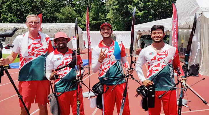 অস্ট্রেলিয়াকে হারিয়ে বাংলাদেশের পদক