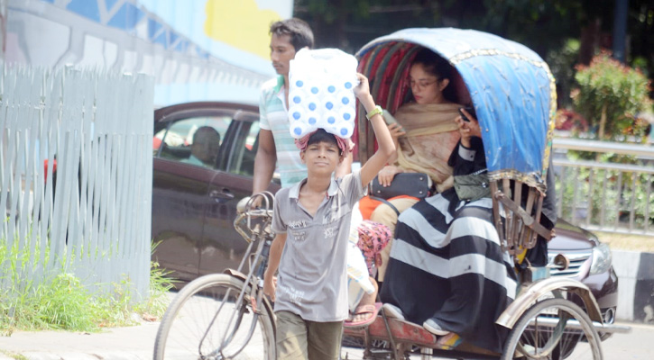 ঢাকায় তাপমাত্রা ছাড়াল ৪০ ডিগ্রি