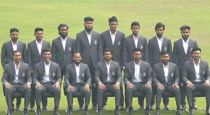 মিরপুরে টাইগারদের অফিসিয়াল ফটোসেশন