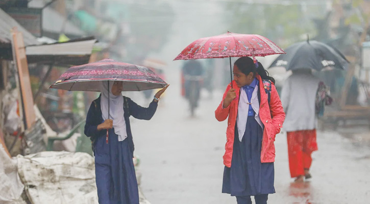 দেশের চার বিভাগে বজ্রসহ বৃষ্টির পূর্বাভাস