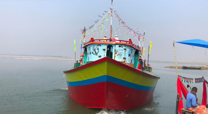 ৫৯ বছর পর চালু রাজশাহী-মুর্শিদাবাদ নৌরুট