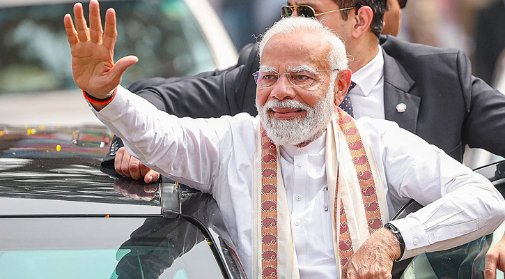 আবার ভারতের প্রধানমন্ত্রী মোদি, শপথ ৮ জুন