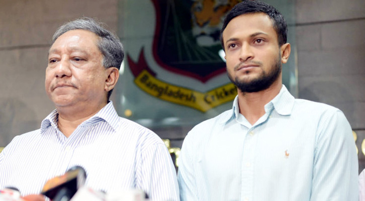 সাকিবের বিষয়ে সিদ্ধান্ত জানালেন বিসিবি সভাপতি