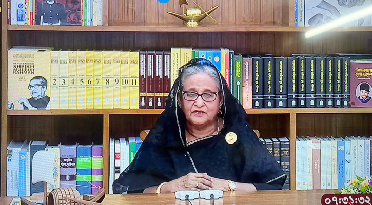 জাতির উদ্দেশে প্রধানমন্ত্রীর ভাষণ শুরু